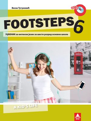 FOOTSTEPS 6 - udžbenik + CD
