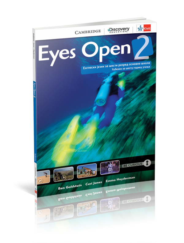 Eyes Open 2 - udžbenik + 2 CD-a