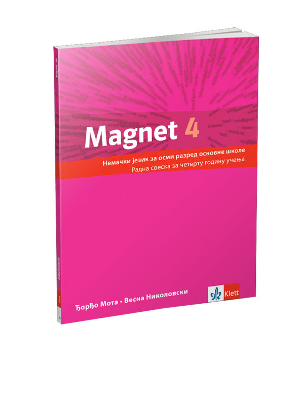 Magnet 4 - radna sveska + CD