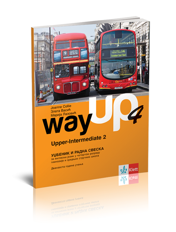 Way Up 4 Upper Intermediate 2 - udžbenik i radna sveska + CD