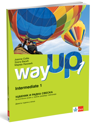 Way Up 1 Intermediate 1 - udžbenik i radna sveska (novo izdanje)