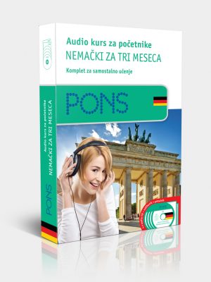 PONS Nemački za tri meseca - audio kurs za početnike