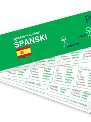 PONS Nepravilni glagoli španski